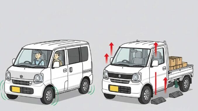 ファミカーオンライン | 【不安解消】エブリイワゴンの乗り心地は悪い?後悔する前に知るべき原因と対策 ファミカーオンライン イメージ