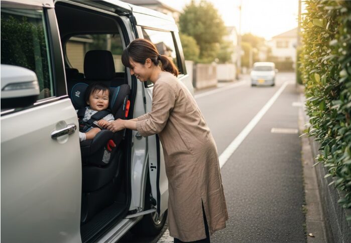 ファミカーオンライン | チャイルドシートは後部座席のどっち側?安全な位置と選び方を解説 ファミカーオンライン イメージ