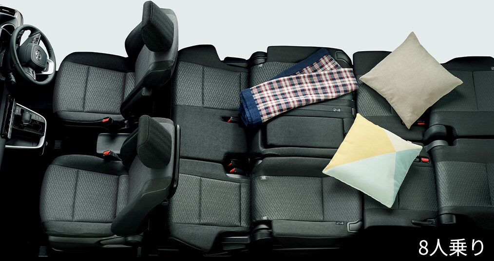 ファミカーオンライン | トヨタ ノアは何人乗りがおすすめ?7人と8人の違いを徹底解説 トヨタ ノア 公式より