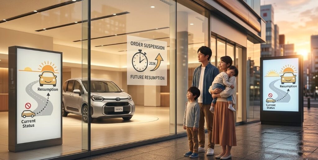 ファミカーオンライン | シエンタの受注停止はいつまで?2026年再開時期と賢い購入のコツ ファミカーオンライン イメージ